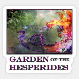 garden of the Hesperides Sticker